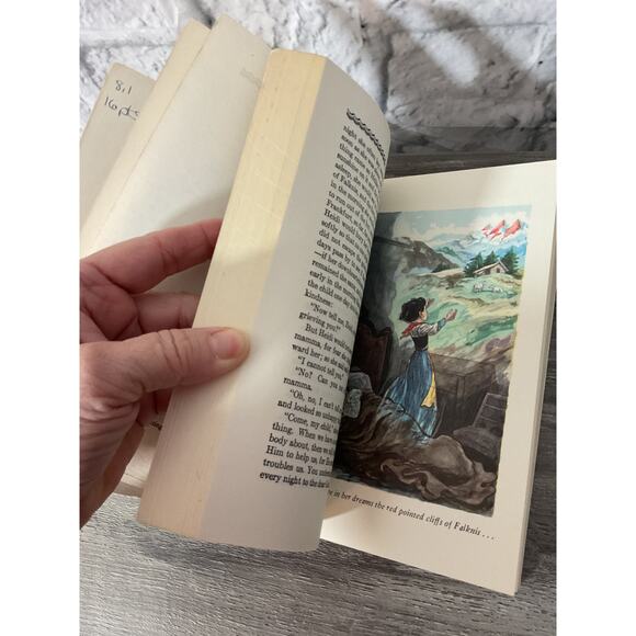 1981 Softcover Book “Heidi” by Johanna Spyri - Picture 5 of 6